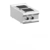 Elektroherd Dexion Lux 700 - 40/73 - Tischgerät - 2 quadratische Kochfelder - 5,2 kW