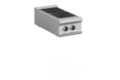 Elektroherd Dexion Lux 980 - 40/90 - Tischgerät - 2 quadratische Kochfelder - 6 kW