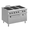 ElektroherdSerie 900 - 120/90 mit Elekrobackofen - 6 quadratische Kochfelder - 26 kW