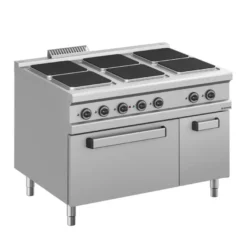 ElektroherdSerie 900 - 120/90 mit Elekrobackofen - 6 quadratische Kochfelder - 26 kW