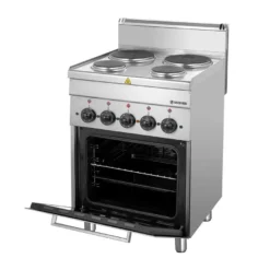 Elektroherd Serie 600 - 60/60 mit Elektrobackofen und Elektrogrill - 4 Kochfelder 11,7 kW