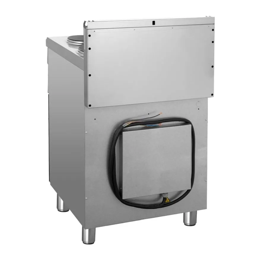 Elektroherd Serie 600 - 60/60 mit Elektrobackofen und Elektrogrill - 4 Kochfelder 11,7 kW