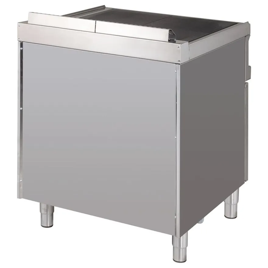 Elektroherd Serie 700 - 70/70mit Elektrobackofen, Umluft - 4 quadratische, abgesenkte Kochfelder - 12,6 kW