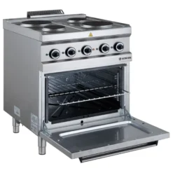 Elektroherd Serie 700 - 70/70 mit Elektrobackofen - 4 runde Kochfelder - 13,5 kW