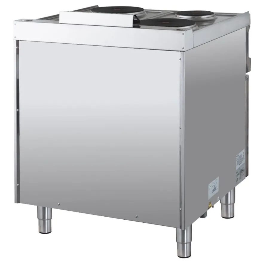 Elektroherd Serie 700 - 70/70 mit Elektrobackofen - 4 runde Kochfelder - 13,5 kW