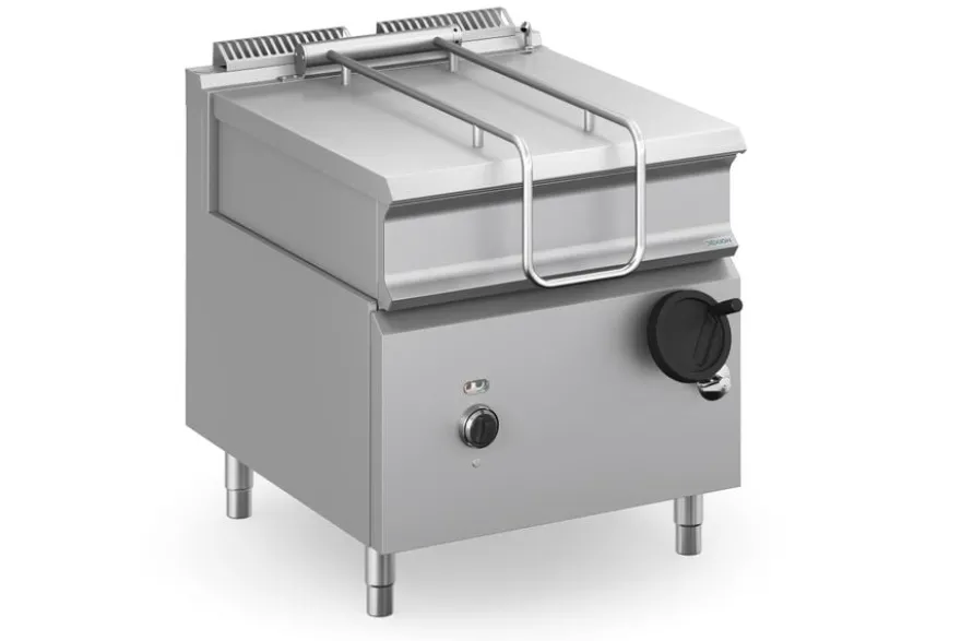 Elektro Kippbratpfanne Dexion Lux 980 - 80/90 - 80 Liter - handbetriebene Neigung