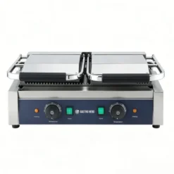 Elektro-Kontaktgrill ECO 2 x 1,8 kW, gerillt