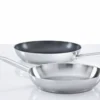4er Set Edelstahlpfanne Industar - 20 cm