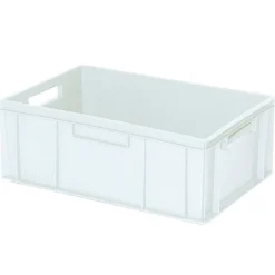 Euro-Stapelbehälter 600x400 mm, weiß -220 mm