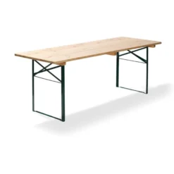 Feros Biertisch 2200 x 500 x 780 mm Brauereiqualität