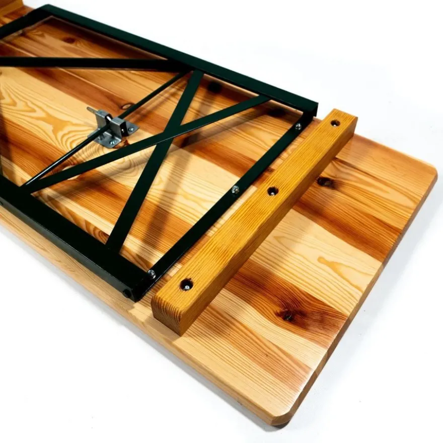 Feros Biertisch 2200 x 500 x 780 mm Brauereiqualität