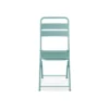 Feros Breeze Bistro Klappstuhl Metall – Blau
