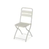 Feros Breeze Bistro Klappstuhl Metall – Beige