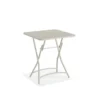 Feros Breeze Bistro Klapptisch Metall – Beige