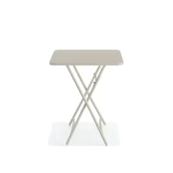 Feros Breeze Bistro Klapptisch Metall – Beige