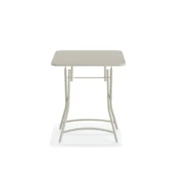 Feros Breeze Bistro Klapptisch Metall – Beige