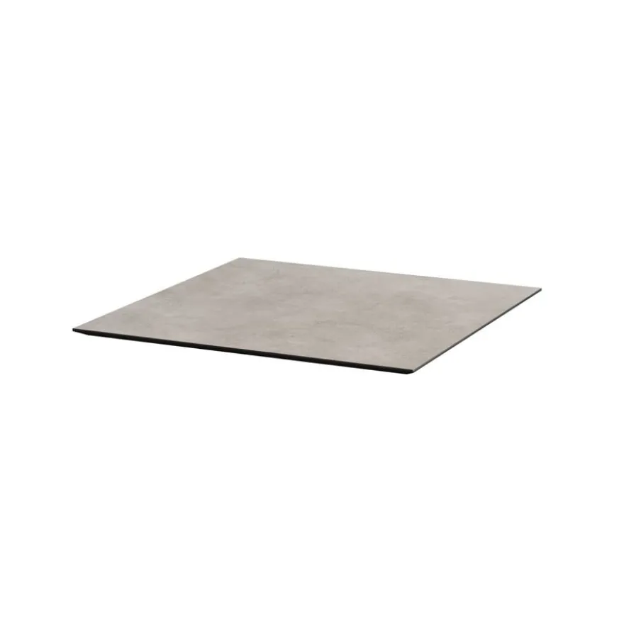 Feros HPL Tischplatte Moonstone 70 x 70 cm