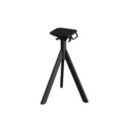 Feros Infinity Tripod Stehtisch Schwarz frame + Schwarz HPL 70x70 cm
