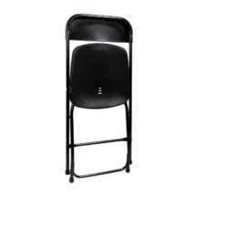 Feros Klappstuhl Budget, Schwarz, Stahlgestell, klappbar
