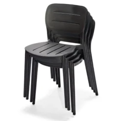 FEROS Propi Terrassenstuhl Schwarz