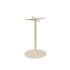 Feros Urban Terrassentisch Sand frame +Schwarz HPL Ø70 cm