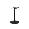 Feros Urban Terrassentisch Schwarz frame +Schwarz HPL Ø70 cm