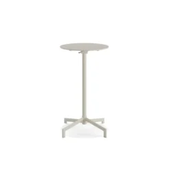 FEROS Versa Terrassen-/Stehtisch | In 2 Höhen verstellbar – Beige