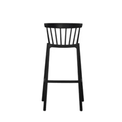 FEROS Windson Barhocker schwarz, Polypropylen, 560 x 550 x 1030 mm