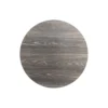Feros X Cross Terrassentisch Sand gestell + Riverwashed Wood HPL Ø70 cm