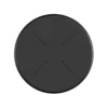 Feros X Cross Terrassentisch Schwarz gestell + Schwarz HPL Ø70 cm
