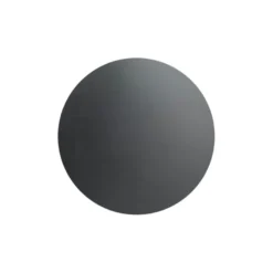 Feros X Cross Terrassentisch Schwarz gestell + Schwarz HPL Ø70 cm