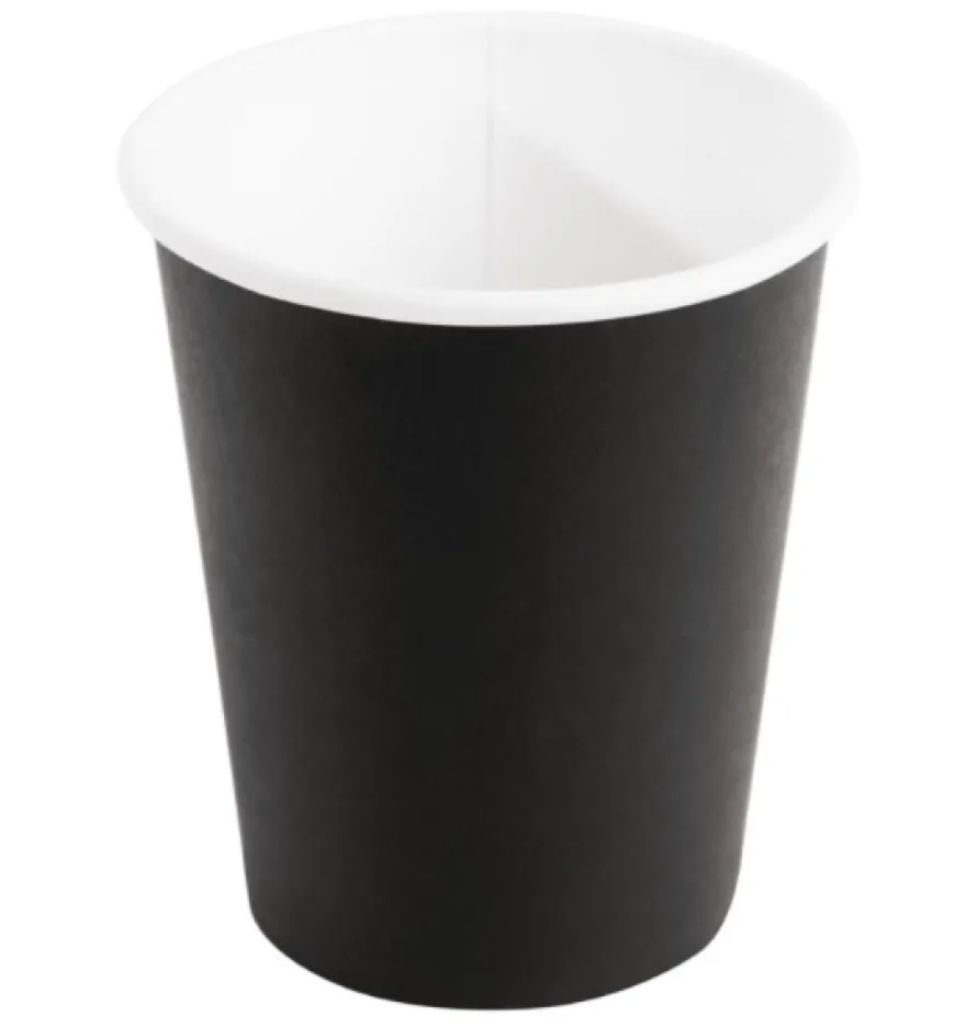 Fiesta Coffee To Go Becher 230ml schwarz - 1000 Stk