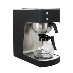 Filterkaffeemaschine ECO 2 Liter schwarz inkl. Glaskanne, 100 Tassen/Std., Professionelle Kaffeemaschine