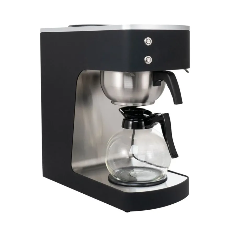 Filterkaffeemaschine ECO 2 Liter schwarz inkl. Glaskanne, 100 Tassen/Std., Professionelle Kaffeemaschine
