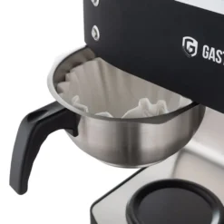 Filterkaffeemaschine ECO 2x 2 Liter schwarz inkl. 2 Glaskannen, 200 Tassen/Std., Professionelle Kaffeemaschine groß