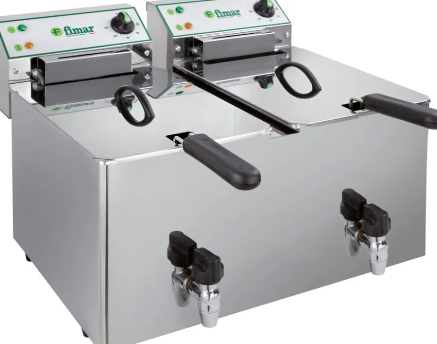 FIMAR Elektrische Fritteuse FR1010RN - 12 + 12 L