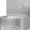 FIMAR Handwaschbecken LM48 aus Edelstahl mit Kniehebelbedienung