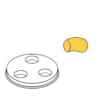 Fimar Nudelformscheibe Gnocchi 78