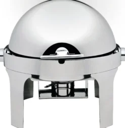 FIMAR Rundes Chafing Dish mit 180°-Rolldeckel