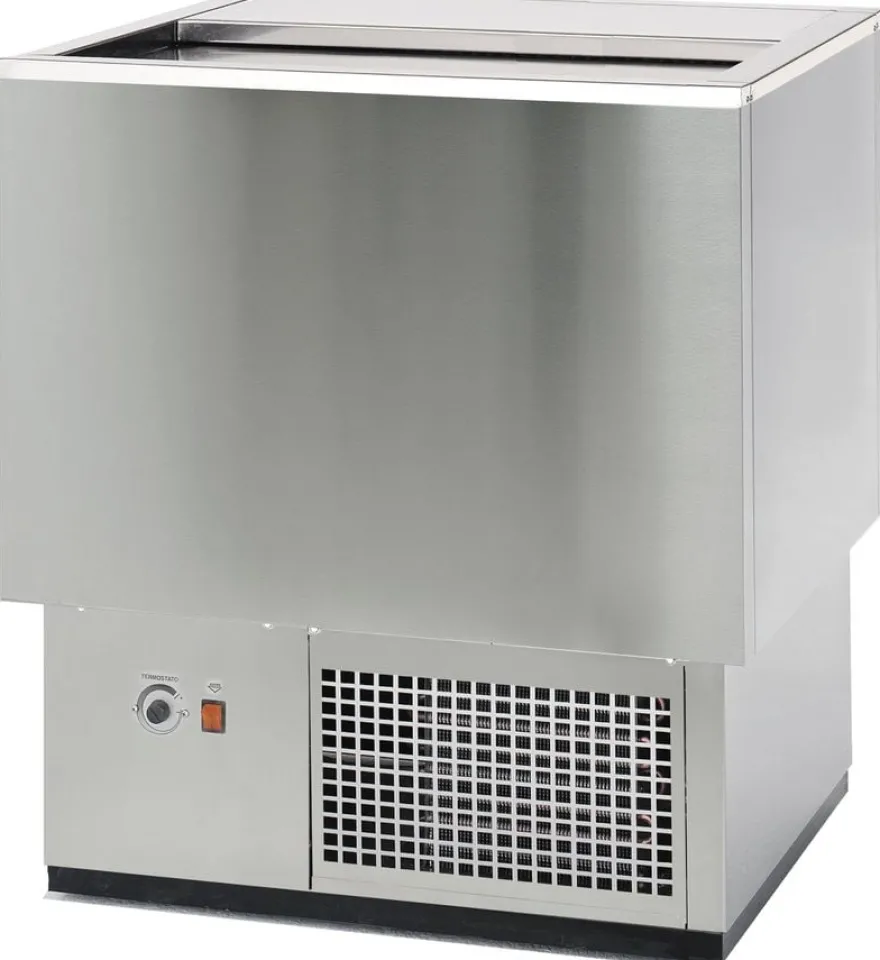 Flaschenkühltruhe Profi 110 Liter - Edelstahl