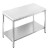 Fleischereitisch ECO 14x7 mit Arbeitsplatte 40 mm
