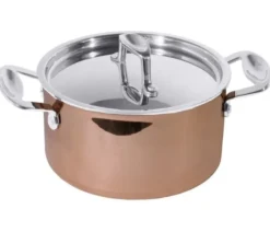 Fleischtopf Kupfer 20cm aus Mehrschichtmaterial