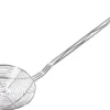Fritierlöffel rund, elektropoliert, Durchmesser Schaufel 20cm