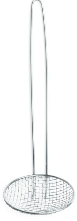 Frittierlöffel mit Drahtgriff Edelstahl 100x330 mm