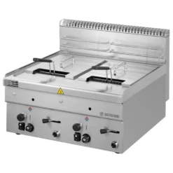 Gas-Fritteuse Serie 600 - 60/60 - 8+8 Liter - Tischgerät - 14,8 kW