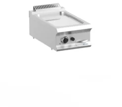Gasgrillplatte Dexion Lux 700 - 40/73 - glatt, verchromt - Tischgerät - 7 kW