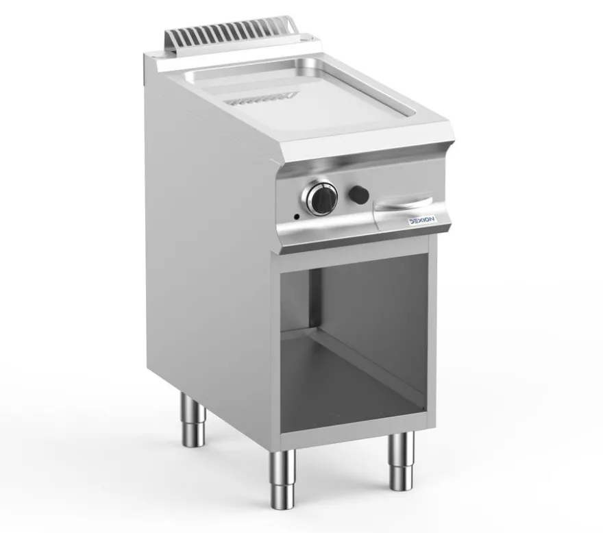 Gasgrillplatte Dexion Lux 700 - 40/73 - glatt, verchromt - 7 kW