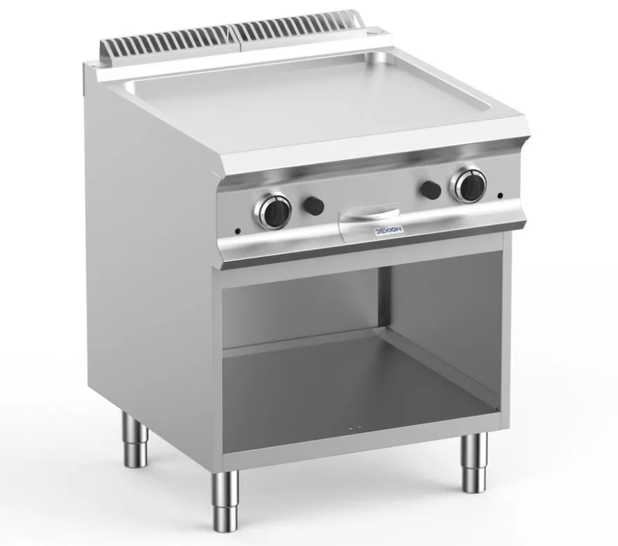 Gasgrillplatte Dexion Lux 700 - 70/73 - glatt - 14 kW