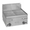 Gas-Grillplatte Serie 600 - 60/60 - gerillt - Tischgerät - 10,2 kW