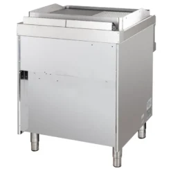 Gasgrillplatte Serie 700 - 70/70 - ½ glatt, ½ gerillt